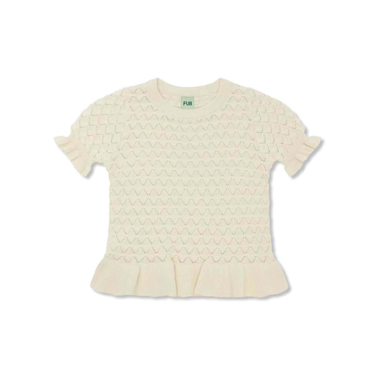 Pointelle Tee top