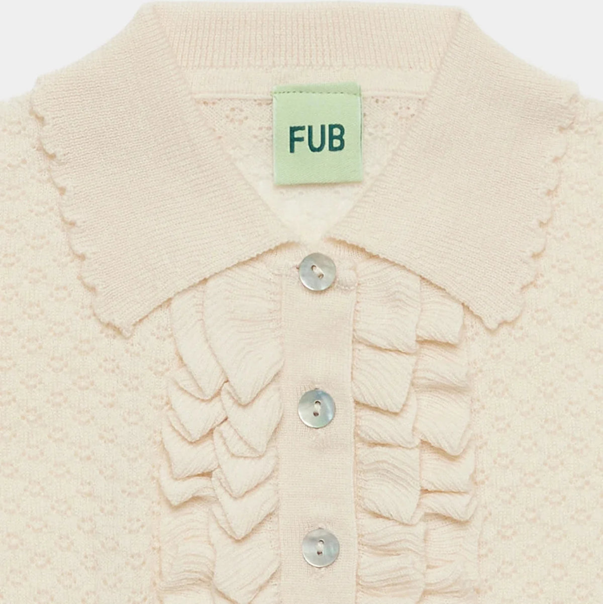 Frill Strickpullover