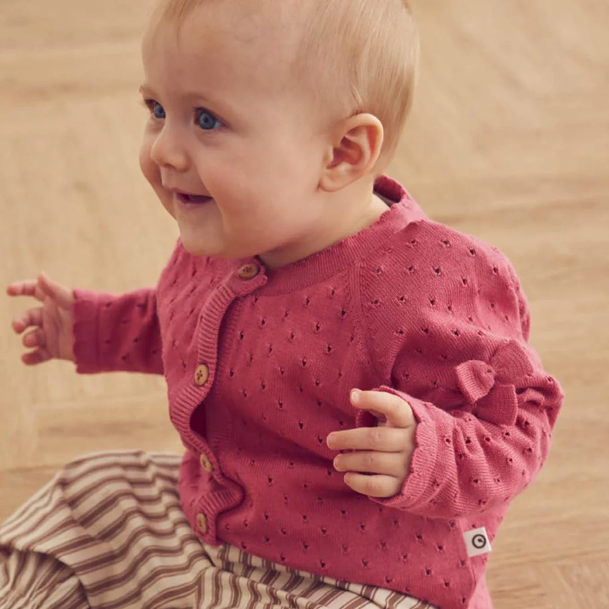 Pointelle Cardigan