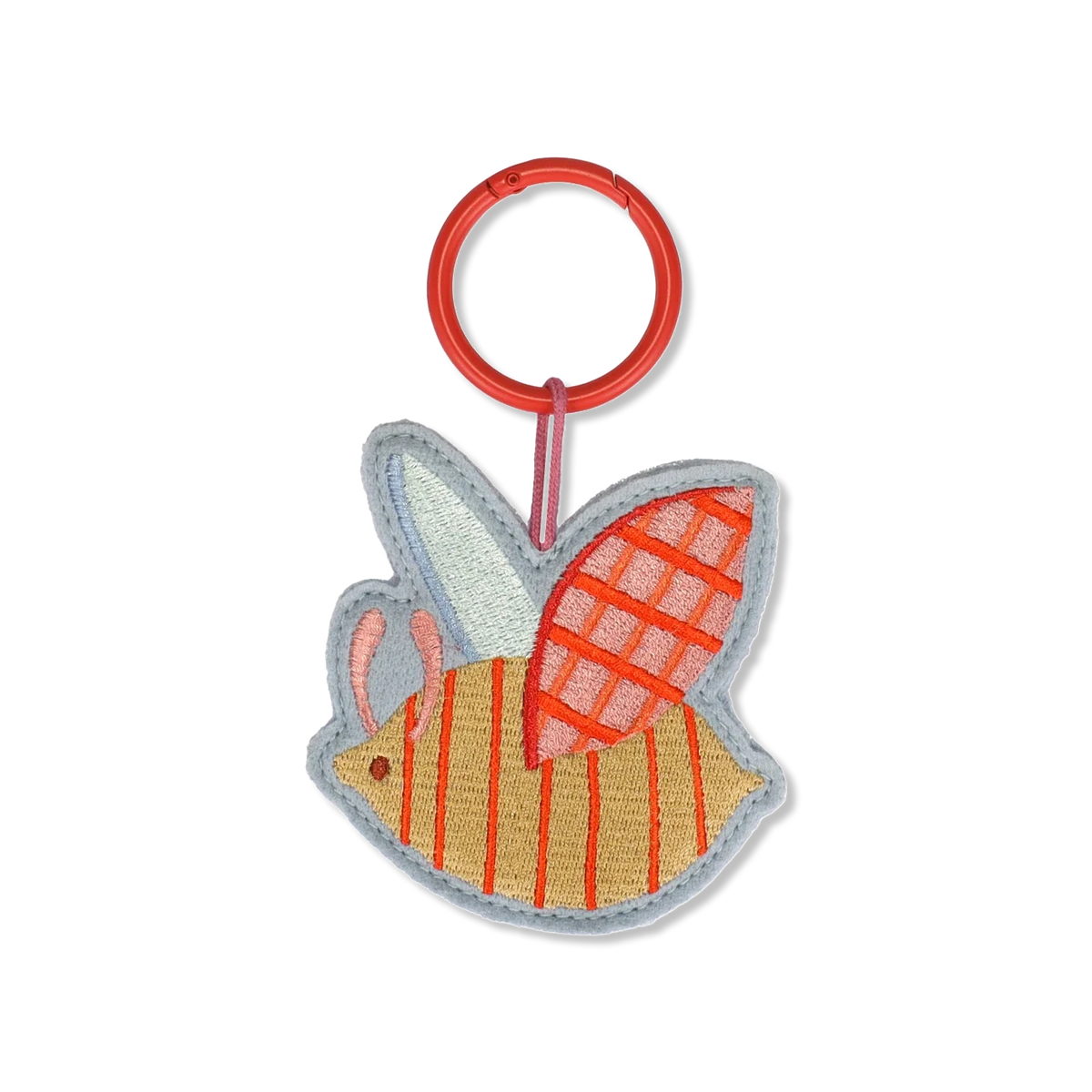 Embroidered keychain Bag