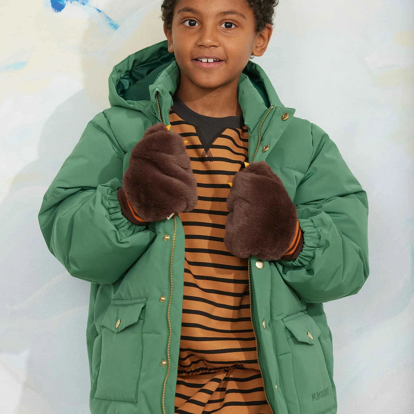 Solid heavy puffer Winterjacke