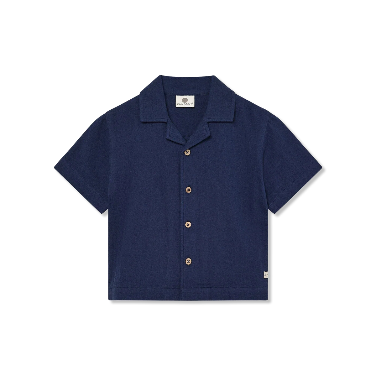 Shirt SS Muslin hemd
