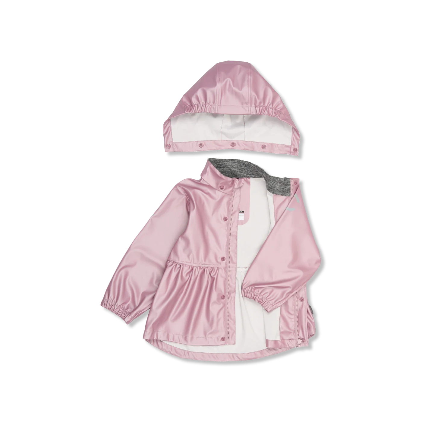 Pu metallic Regenbekleidung