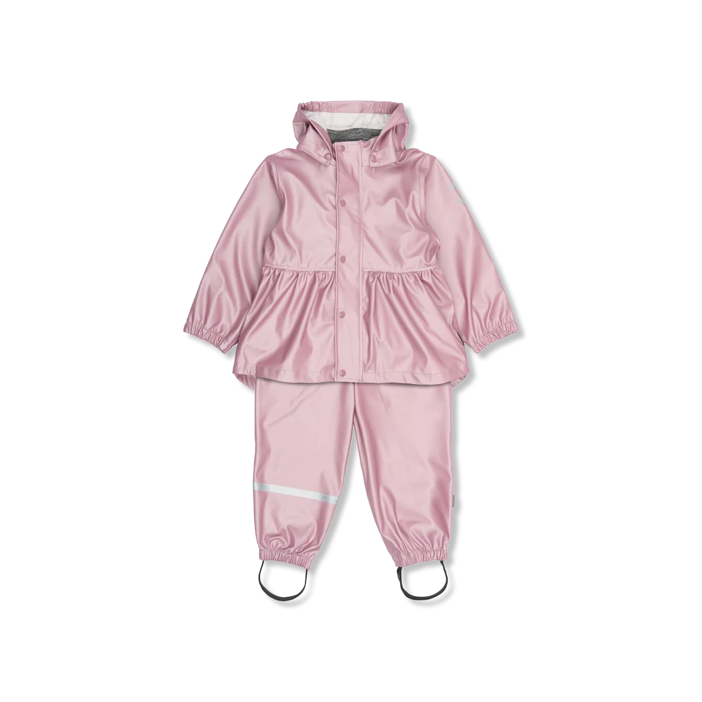 Pu metallic Regenbekleidung