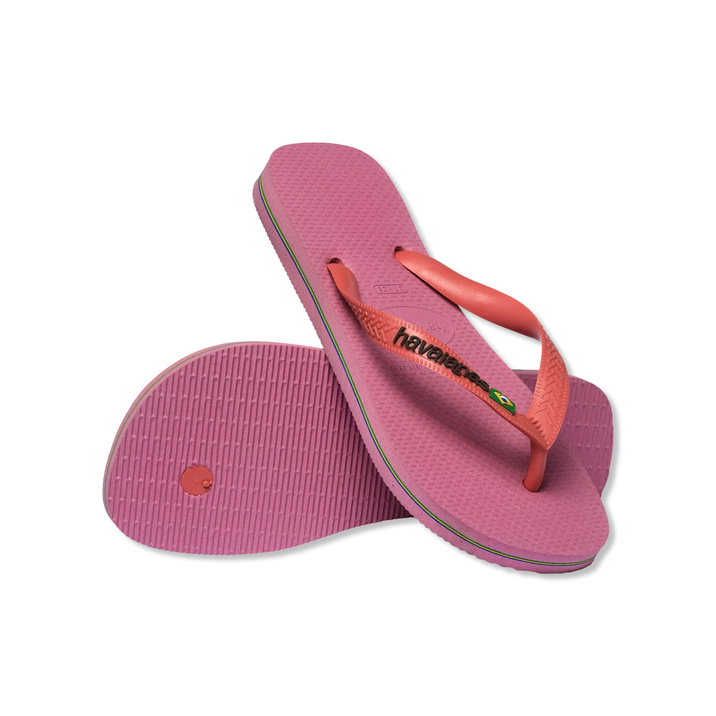 Brasil Logo bath sandals