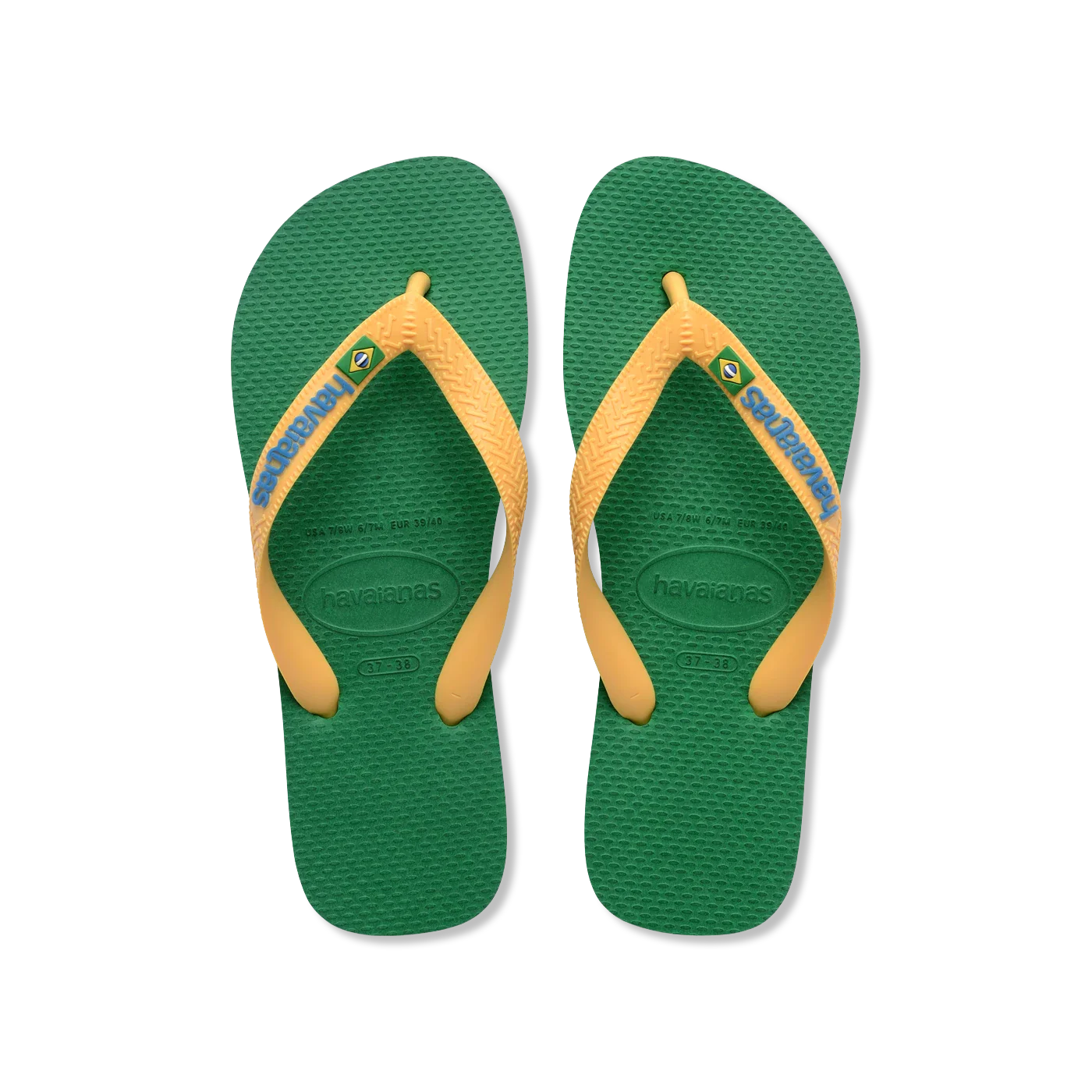 Brasil Logo bath sandals