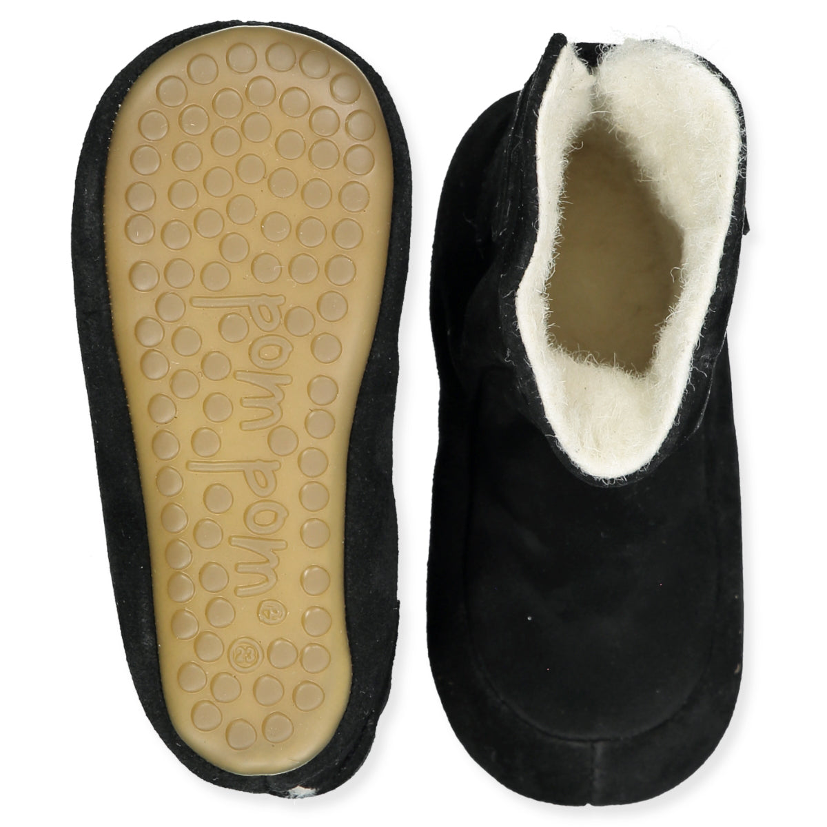 Beginners Wool Velcro Booty hausschuhe