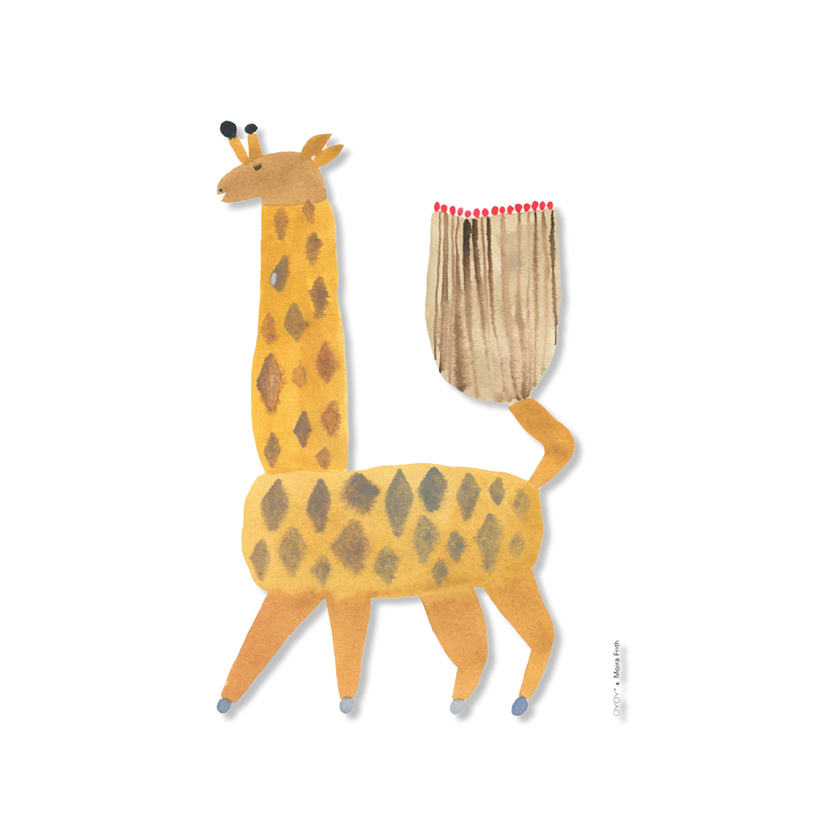 Noah Giraffe wall decoration
