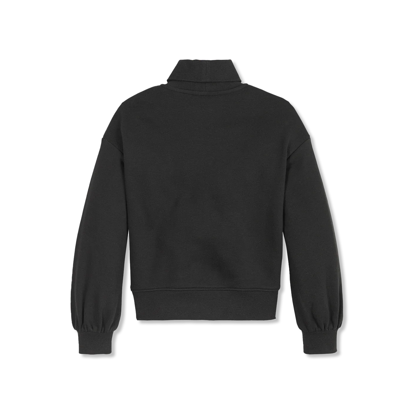 Organic sweatshirt m. rollkragenpullover