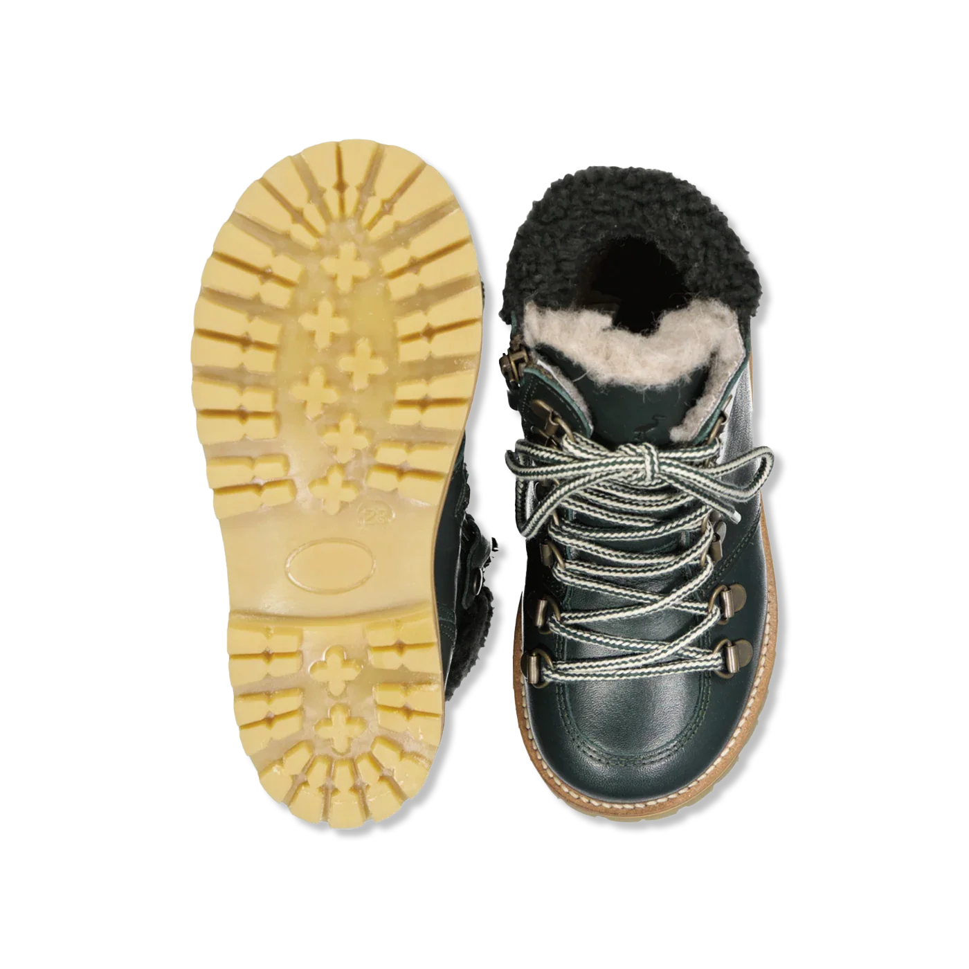 Shearling winter boots