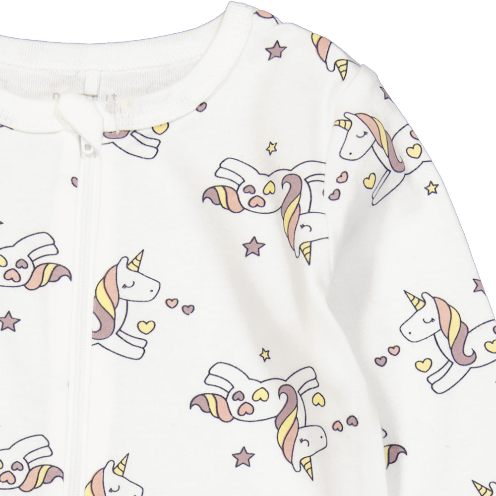 NBFNIGHTSUIT ZIP UNICORN sleepwear