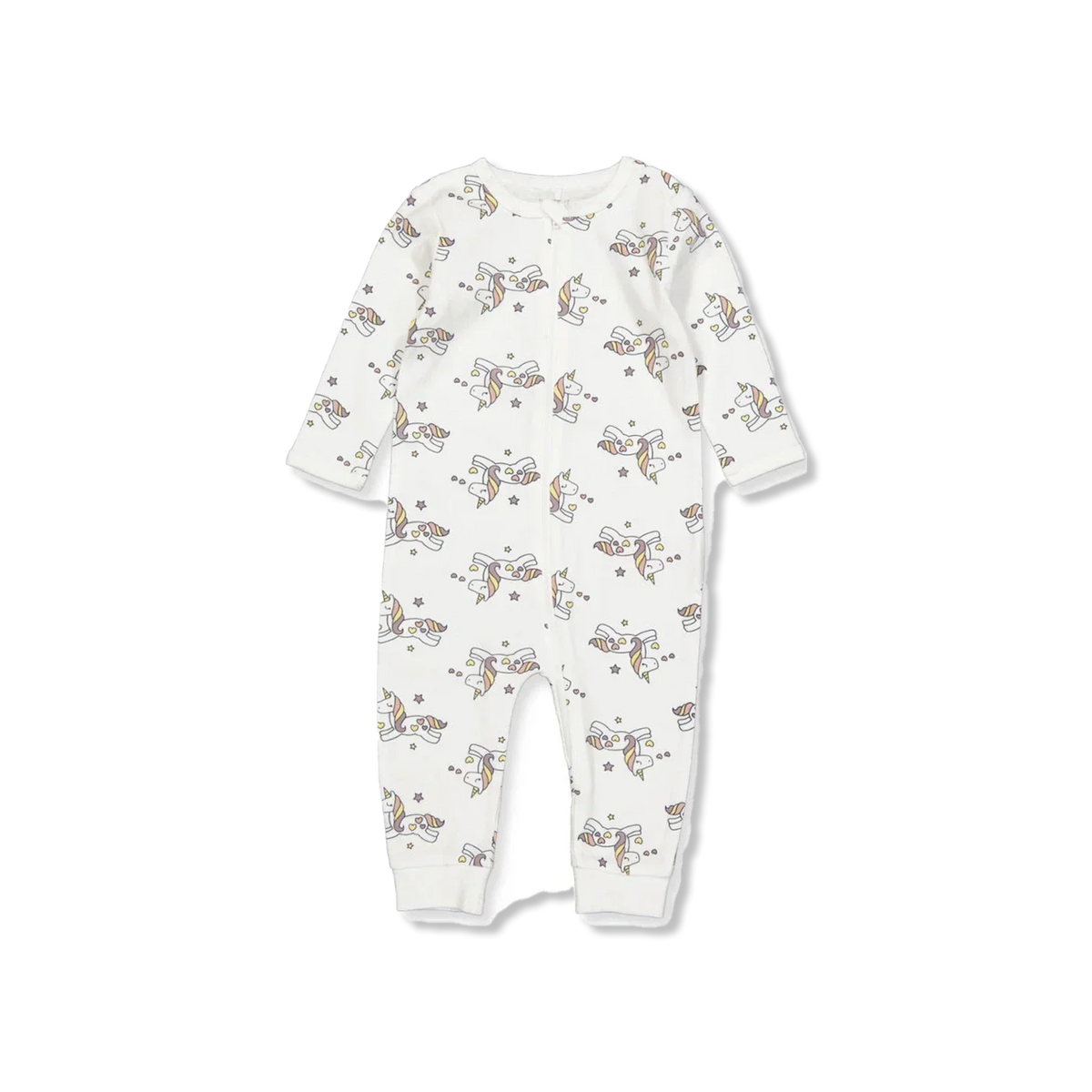 NBFNIGHTSUIT ZIP UNICORN nachtwäsche