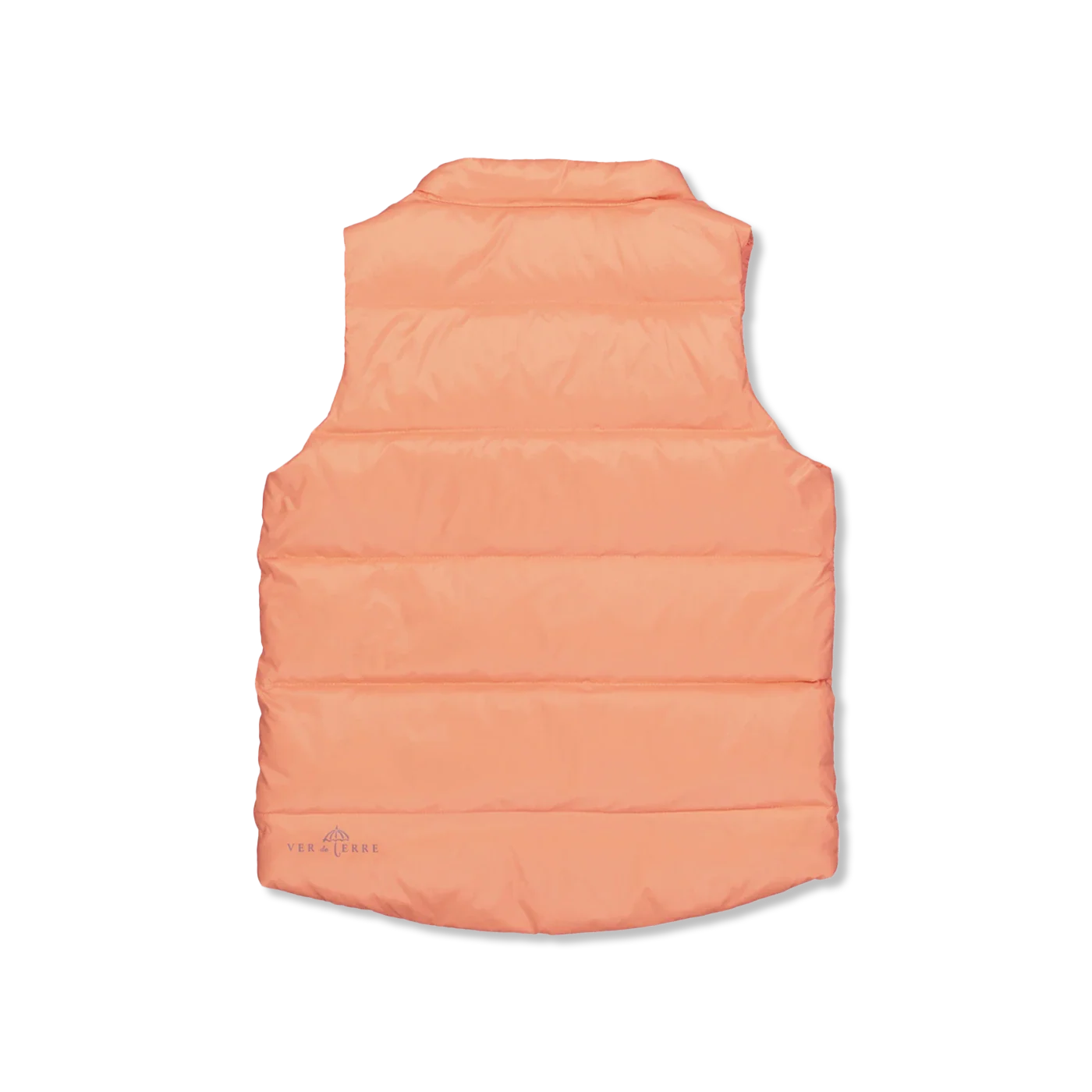 Peach down vest