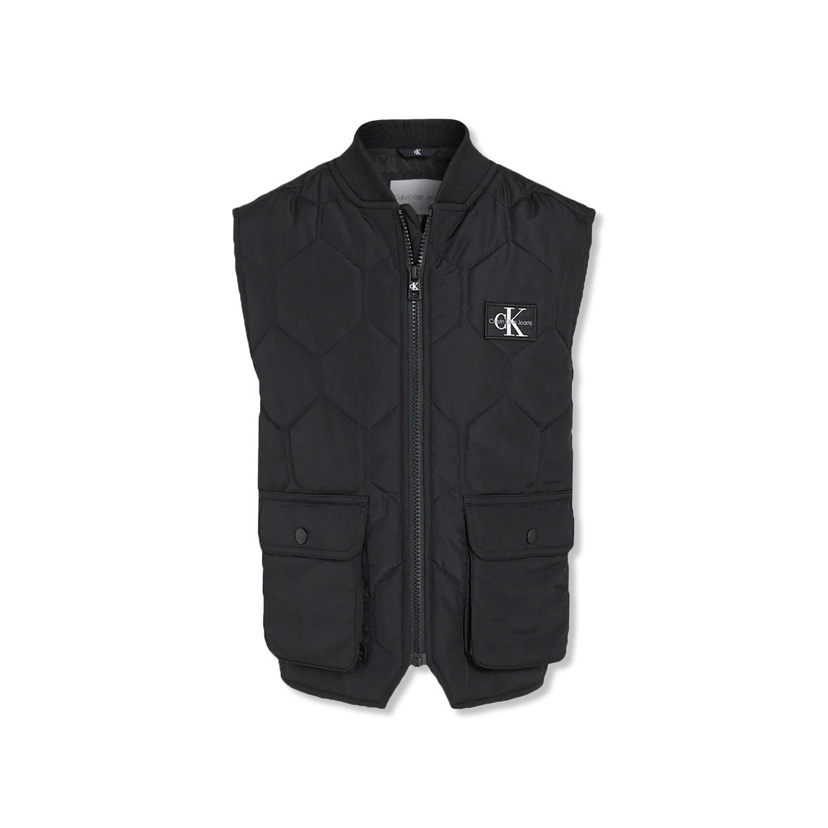 Recycled quiltet waistcoat