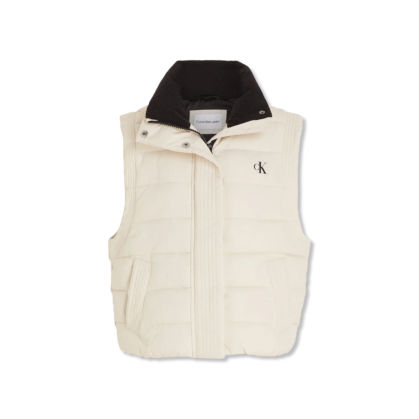 Recycled quiltet weste