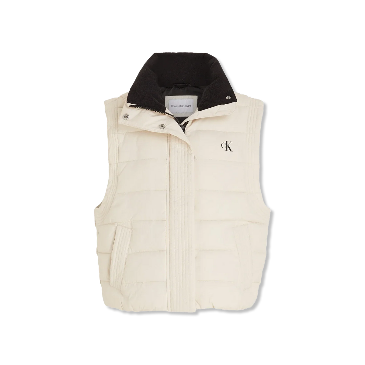 Recycled quiltet waistcoat