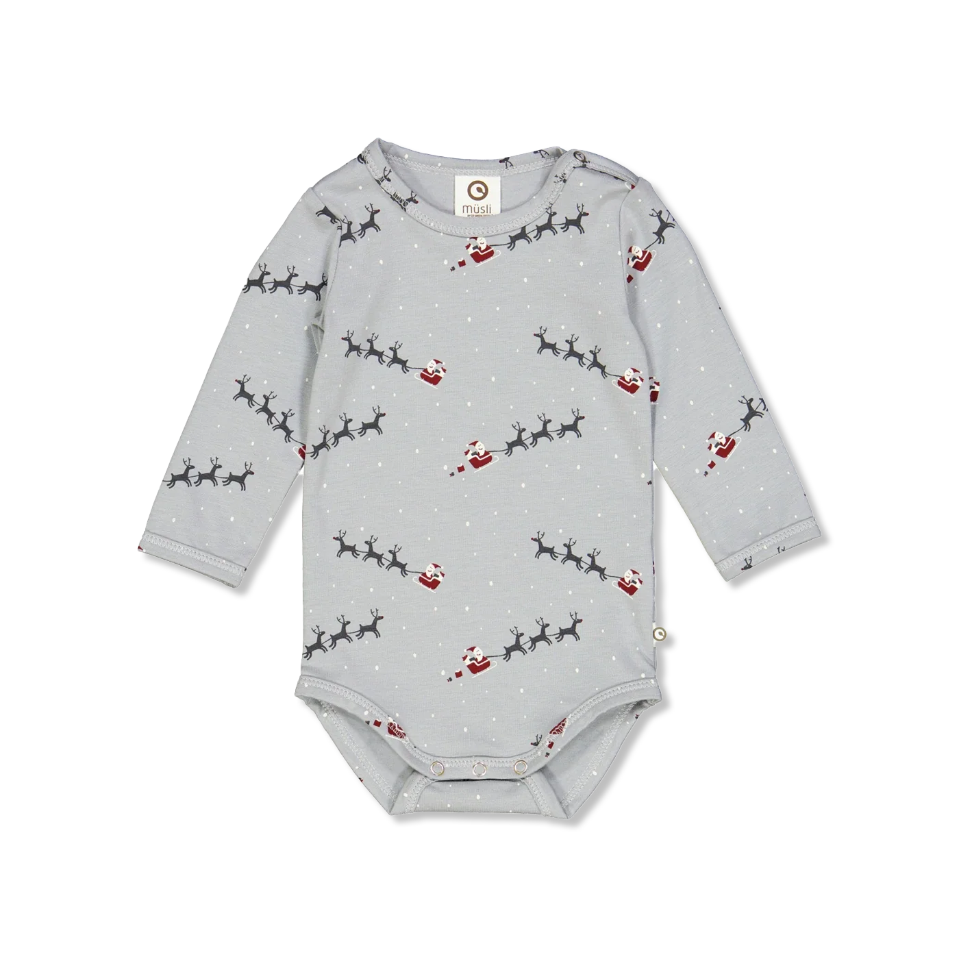 Santa Christmas baby body