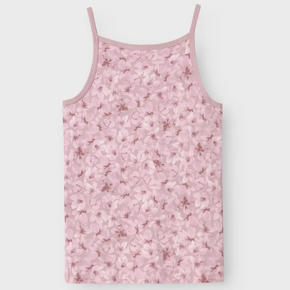 Nkfstrap Flower unterhemd