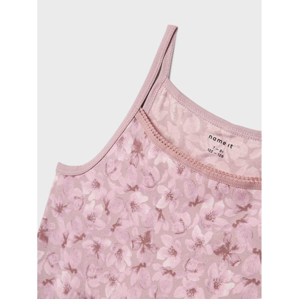 Nkfstrap Flower unterhemd