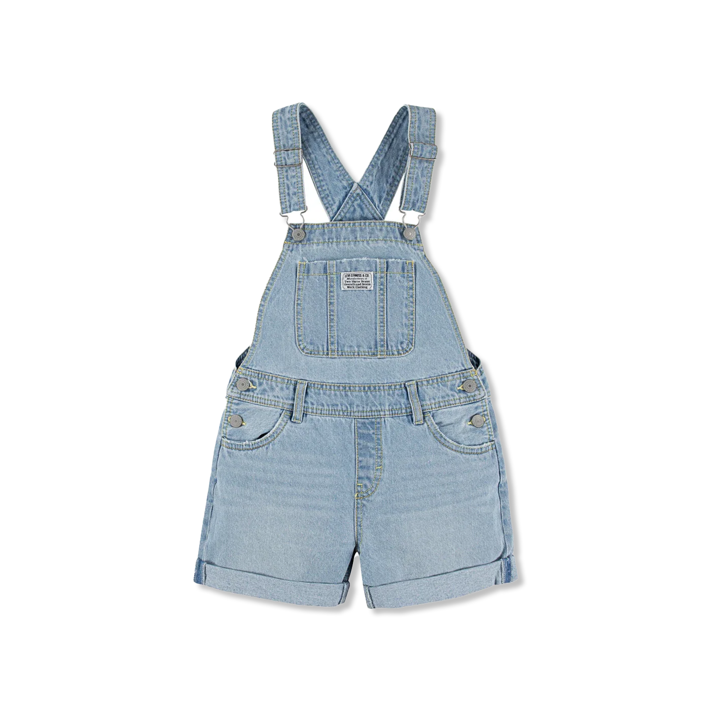 Denim latzhose