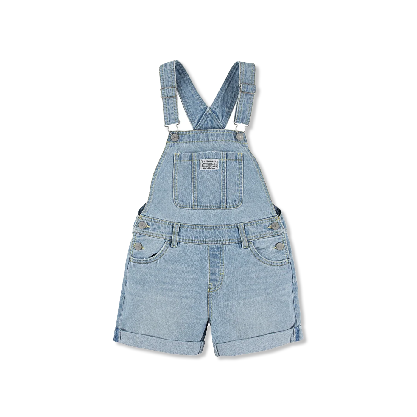 Denim latzhose