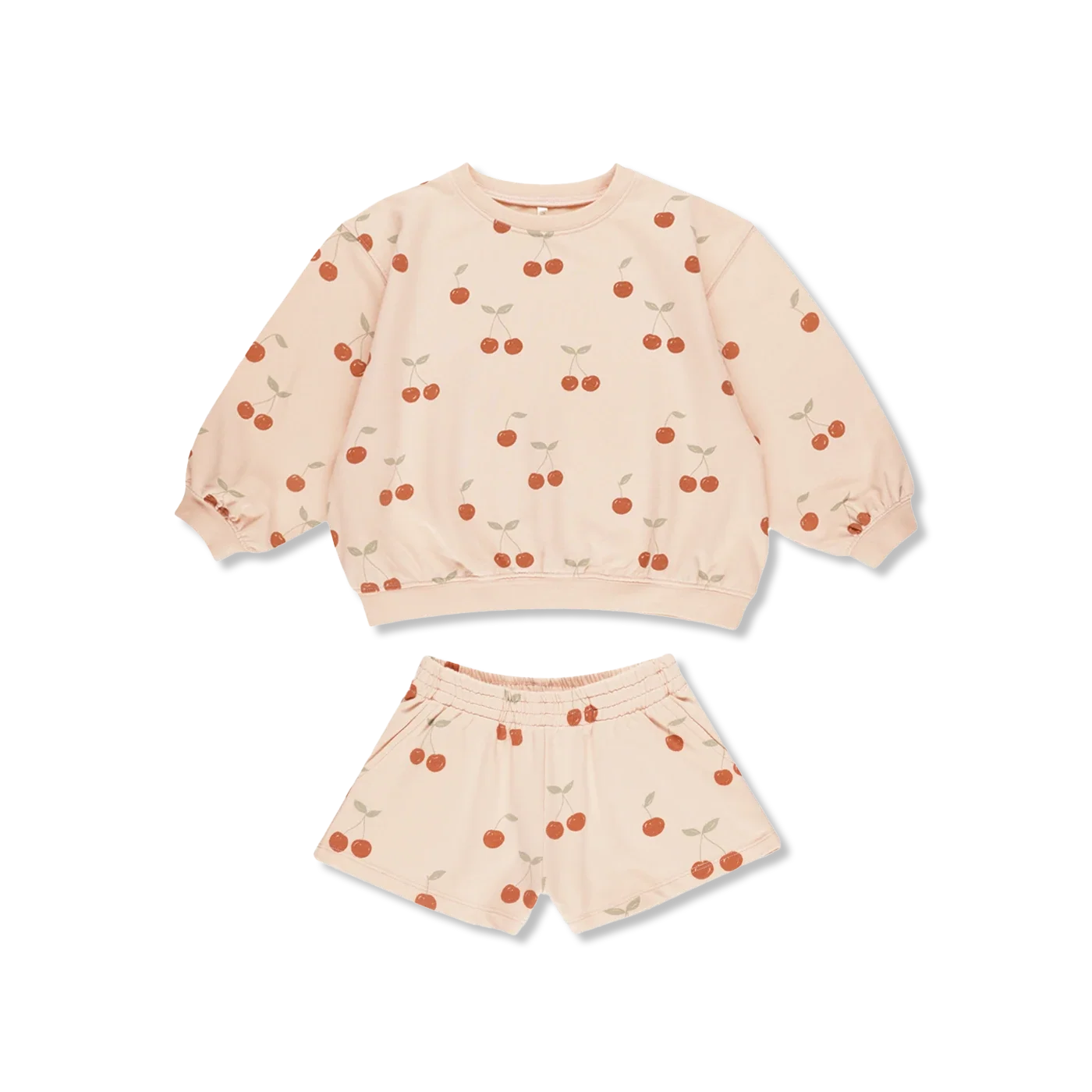 Cherries shorts set
