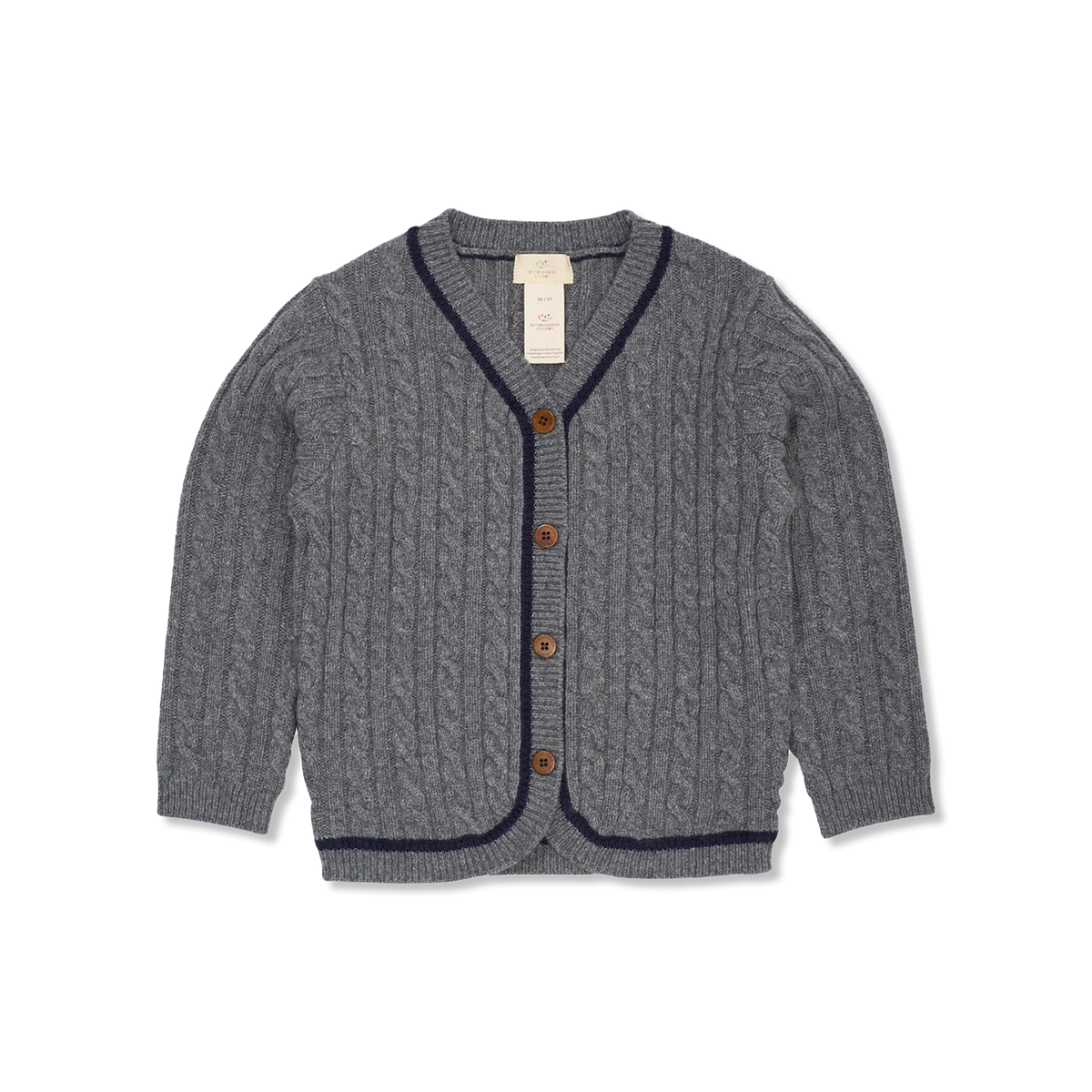 Lammeuld cardigan