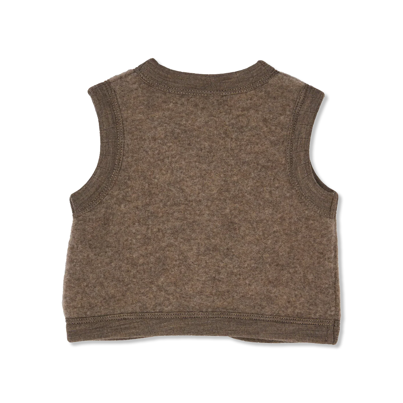 Woolly uldfleece waistcoat