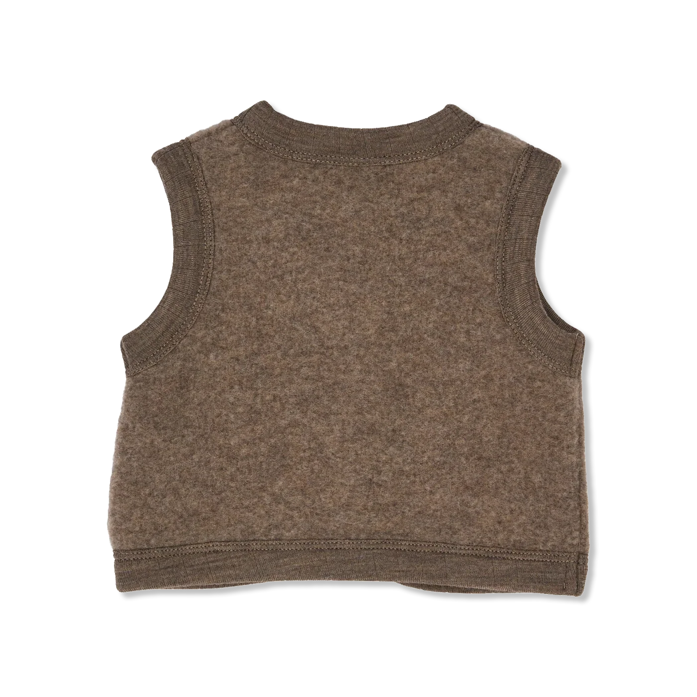 Woolly uldfleece weste