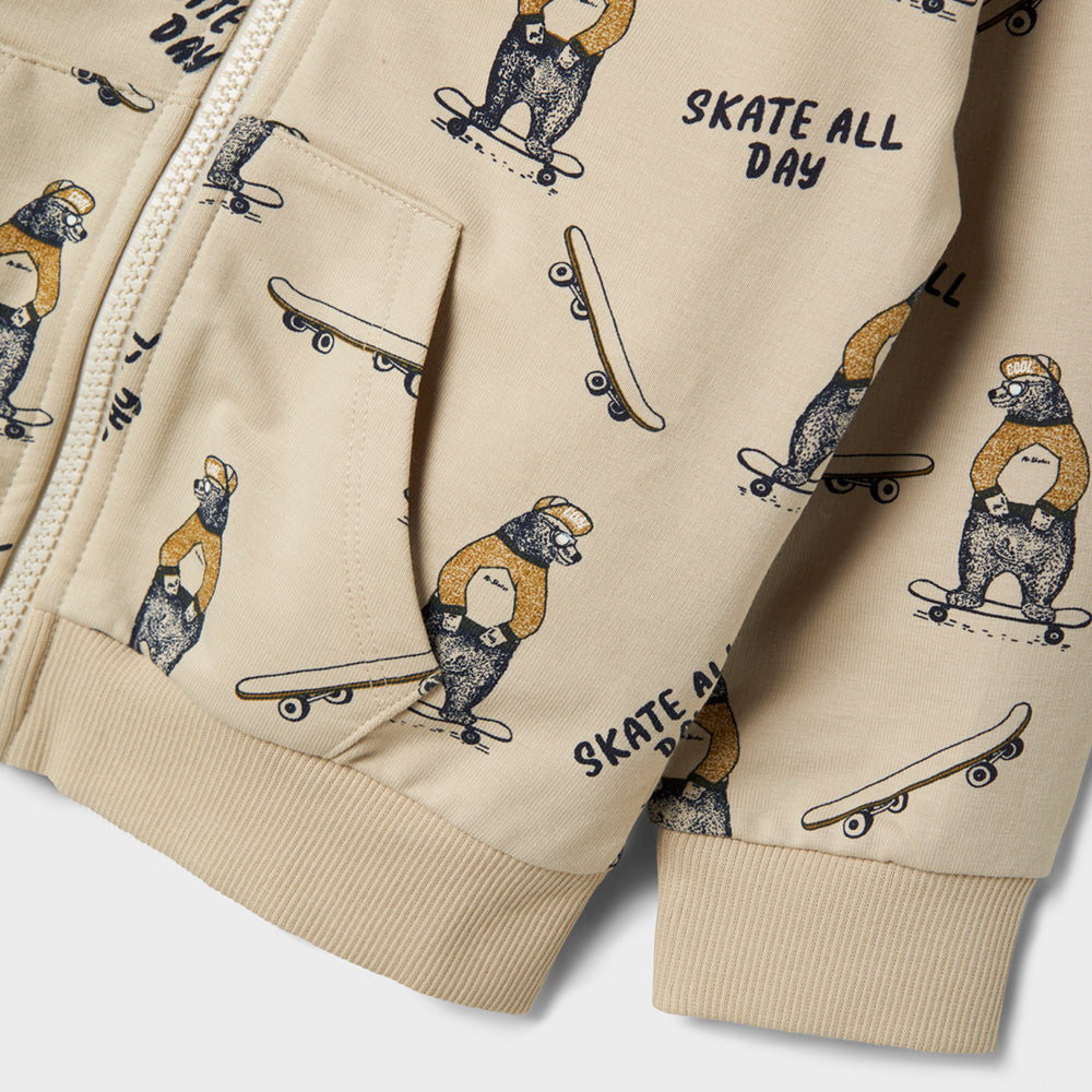 Nmmlogan Zip sweatshirt