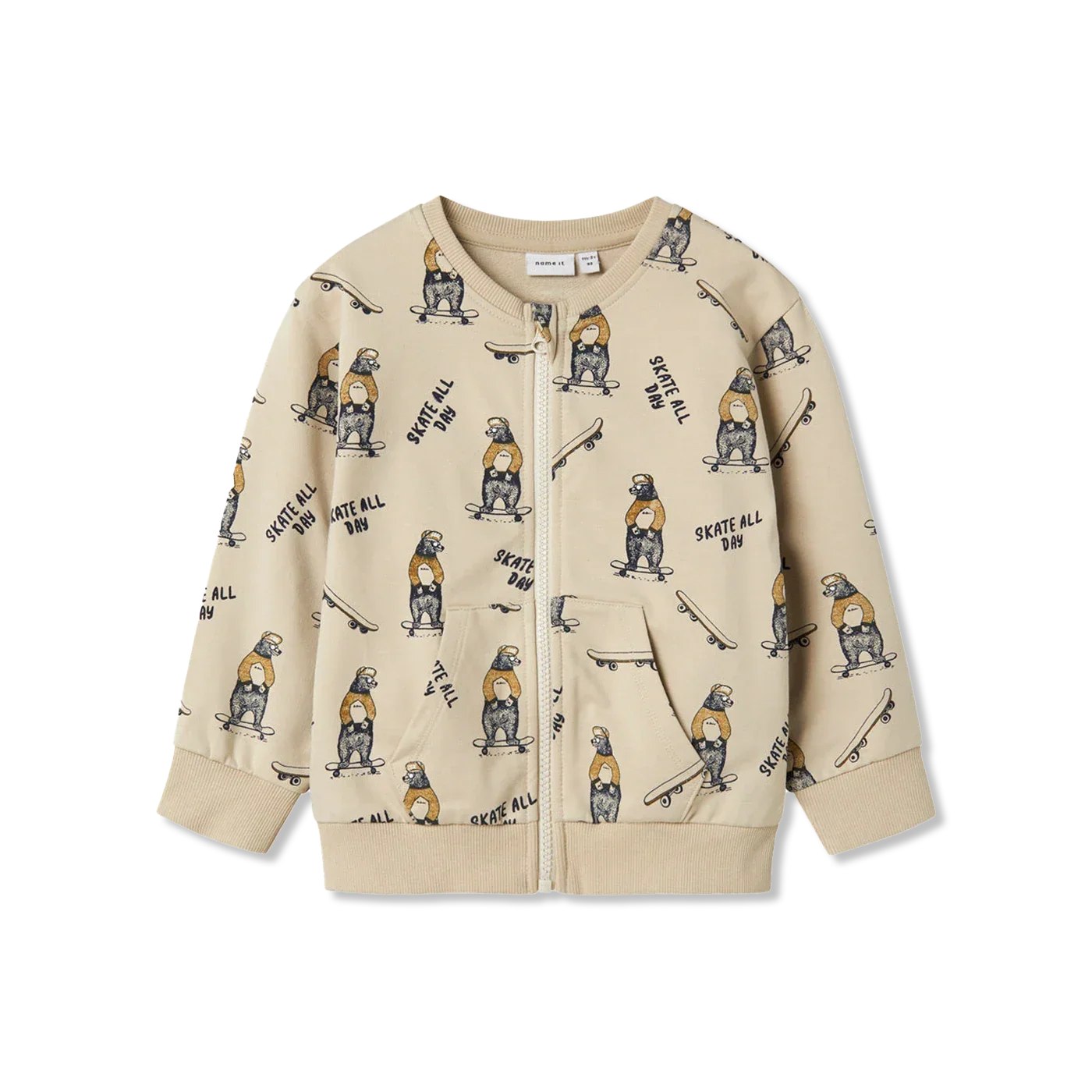 Nmmlogan Zip sweatshirt