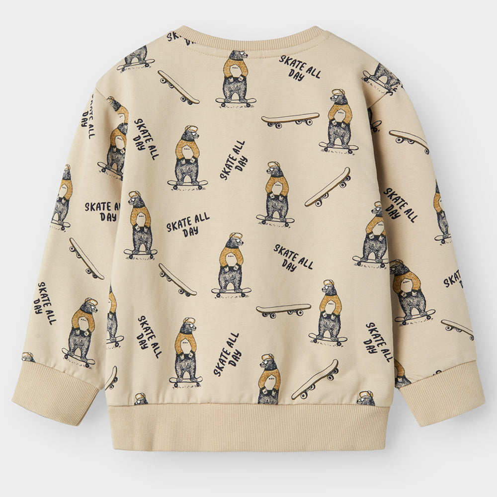 Nmmlogan Zip sweatshirt