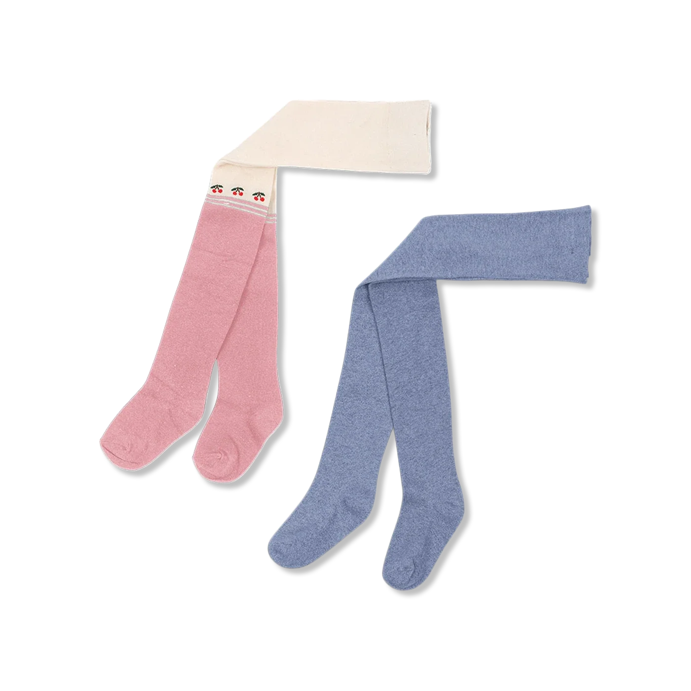 CHERRY LUREX tights