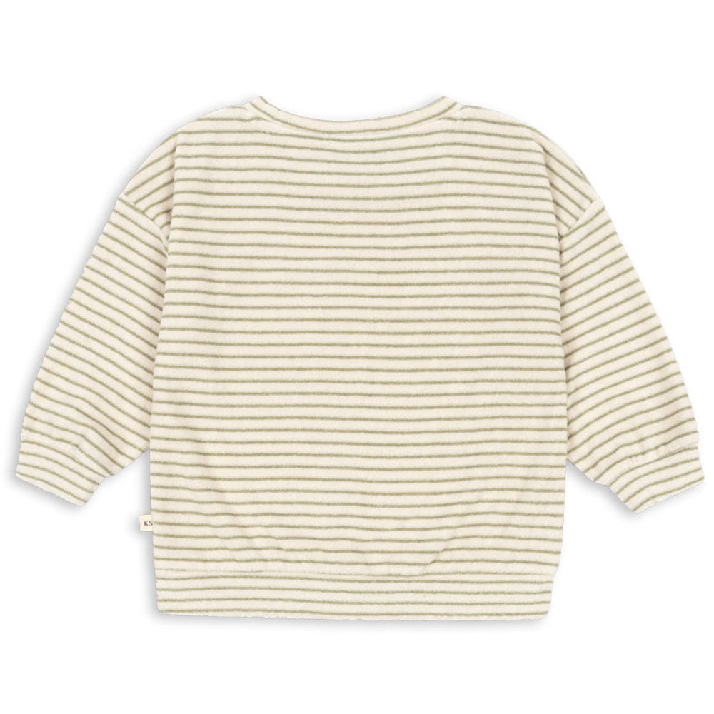 Itty frotté langarmshirt