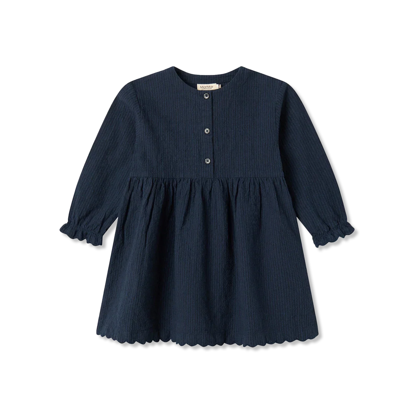 Dagmara Scallop dress