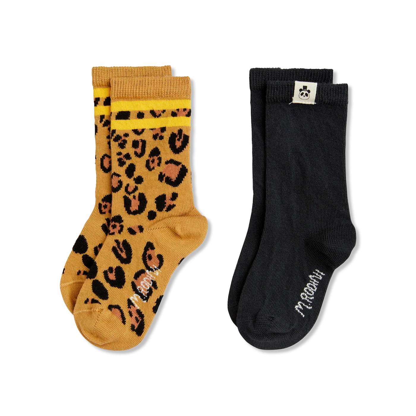 Basic leopard socks