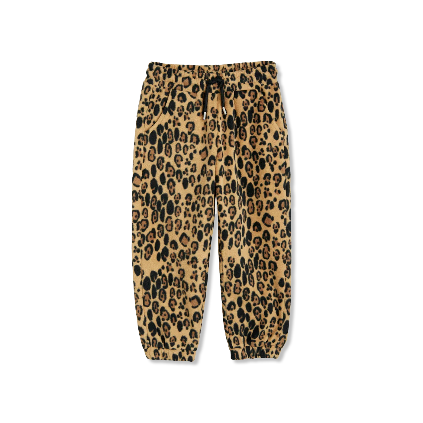 Leopard Fleecebukser