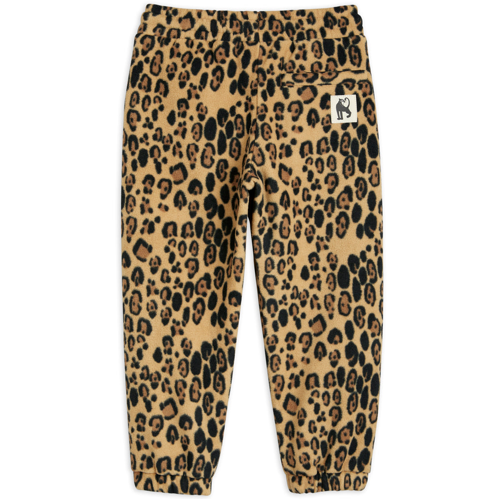 Leopard Fleecebukser