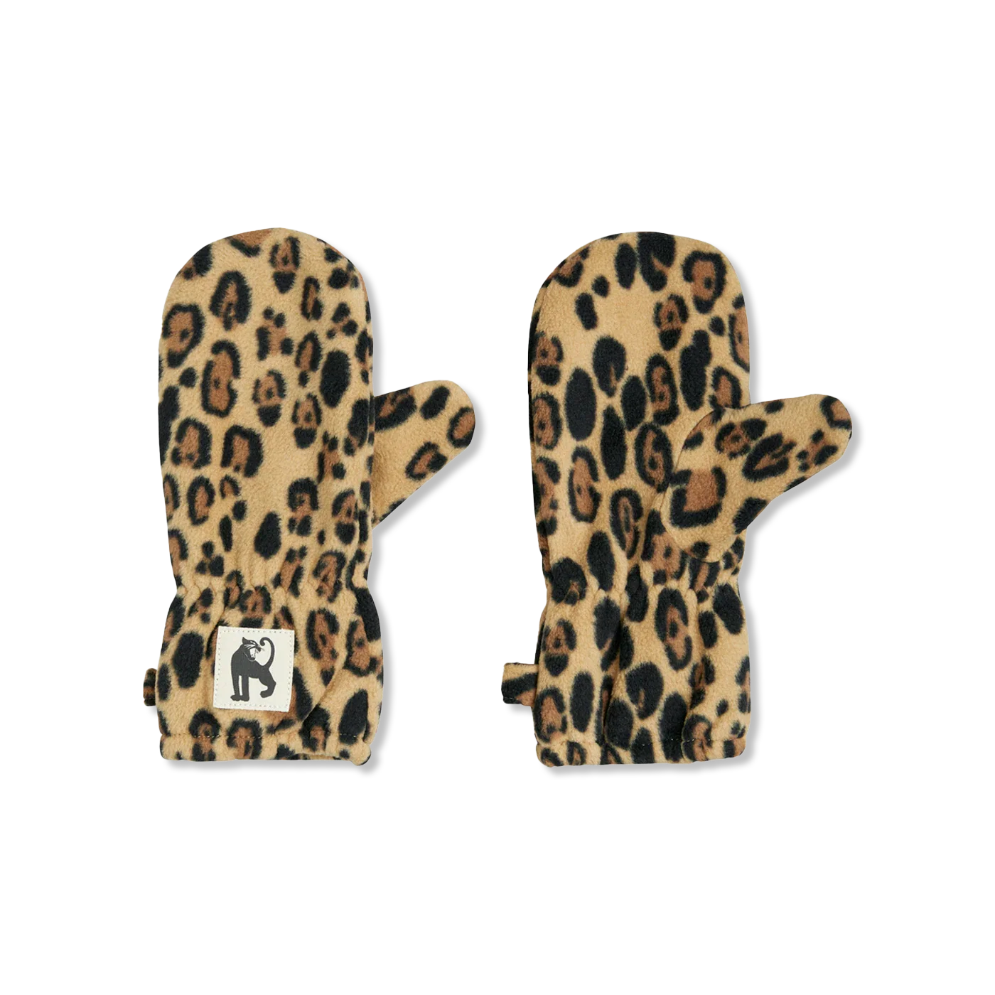 Leopard mittens
