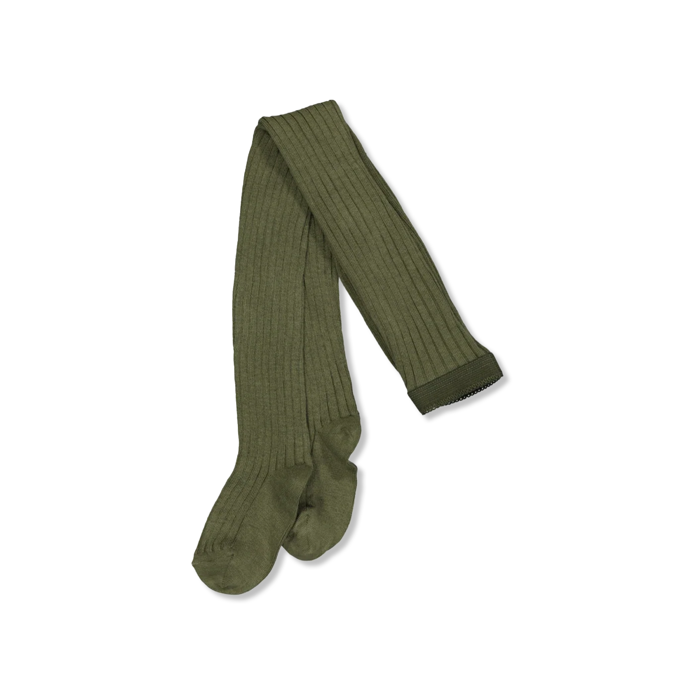 Rib tights socks