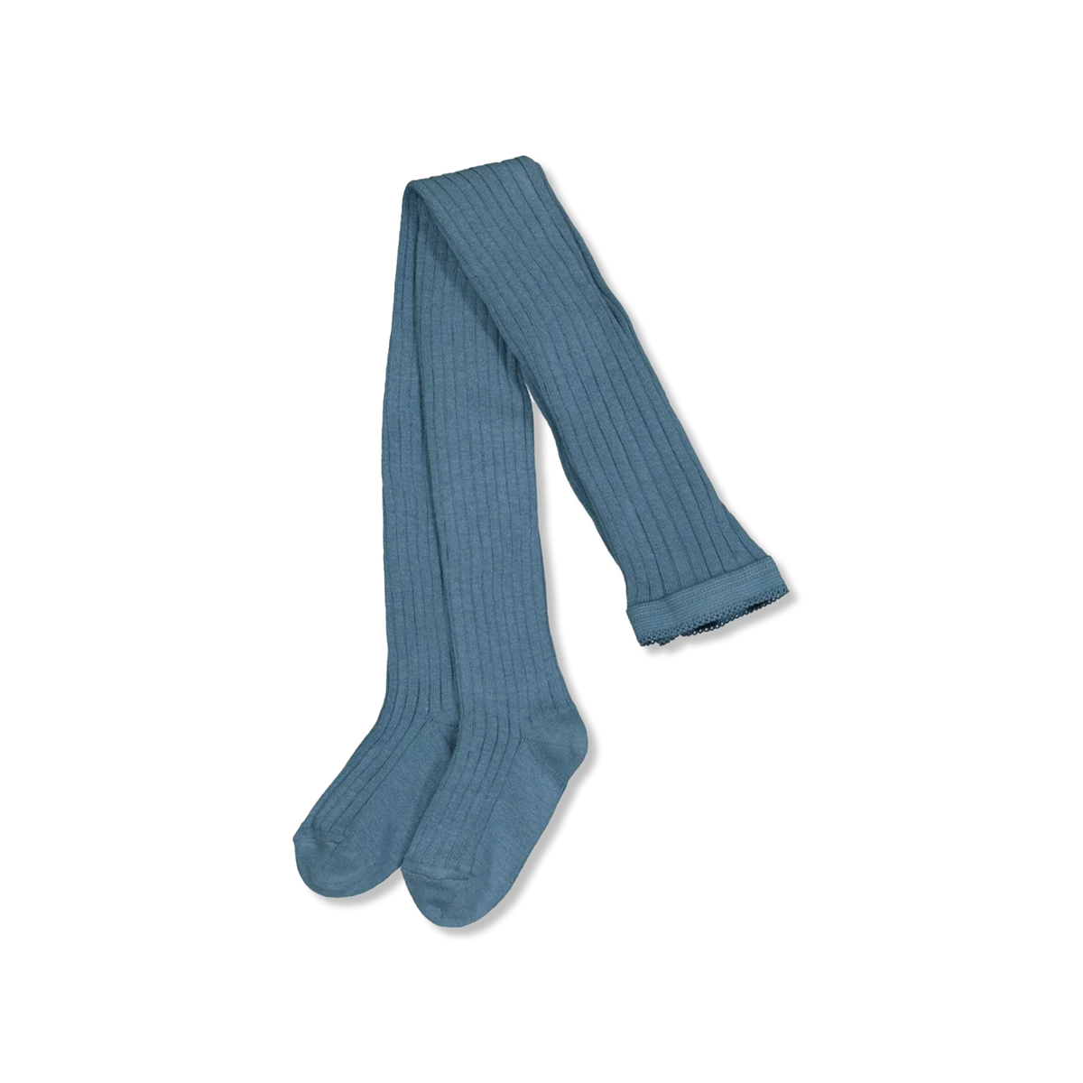 Rib tights socks