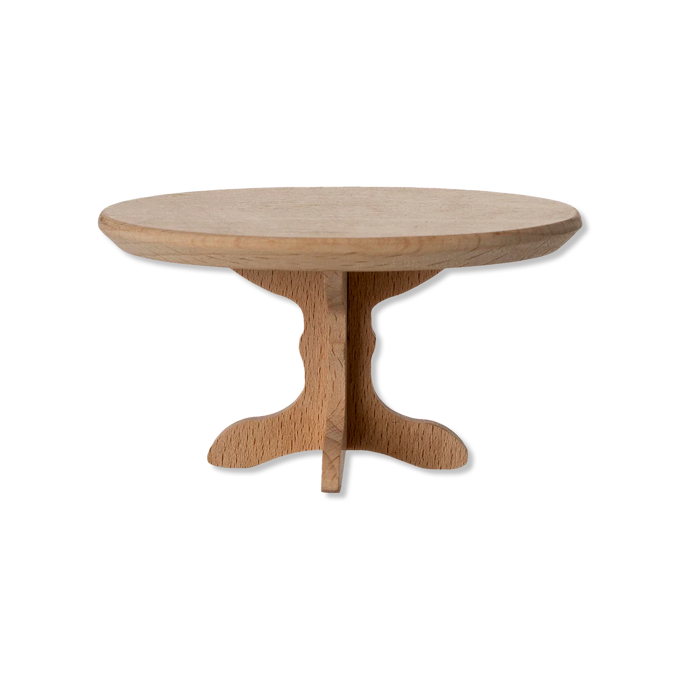 Oval coffee table dolls & accessories