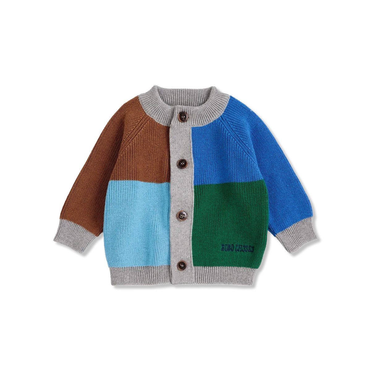 Color block Strickjacken