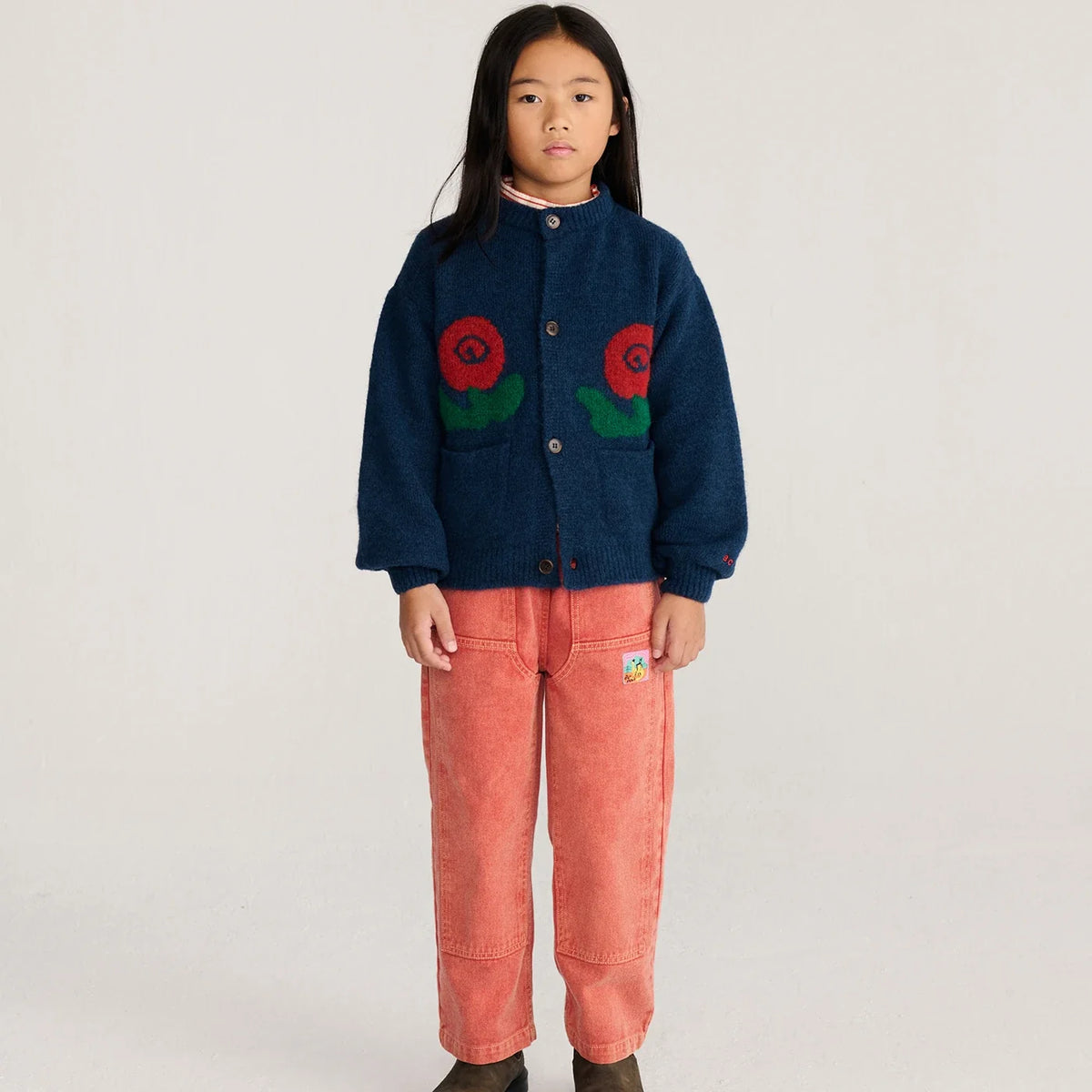 Stamp bloom Strickjacken