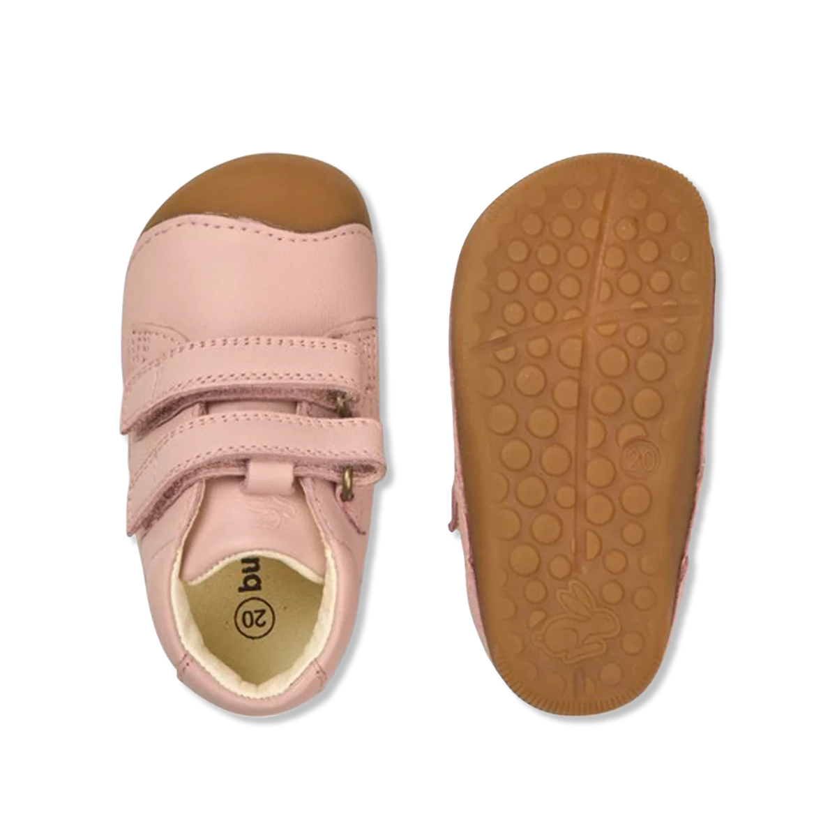 Petit old rose Lauflernschuhe