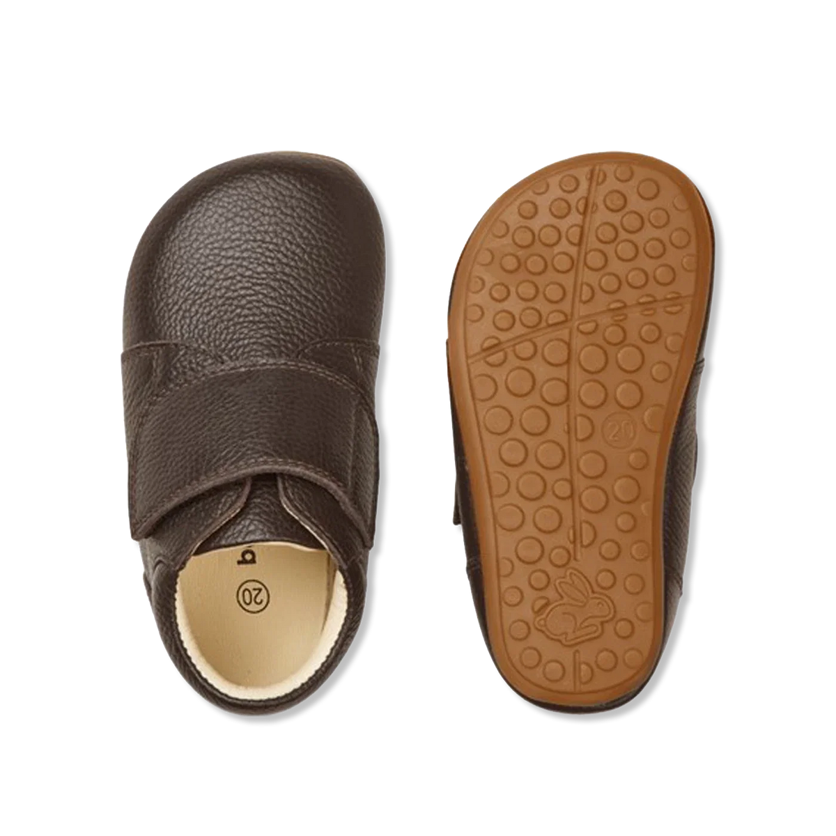 Tannu dark brown Hausschuhe