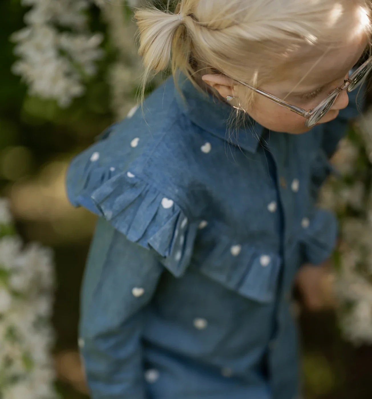 Denim dress dress
