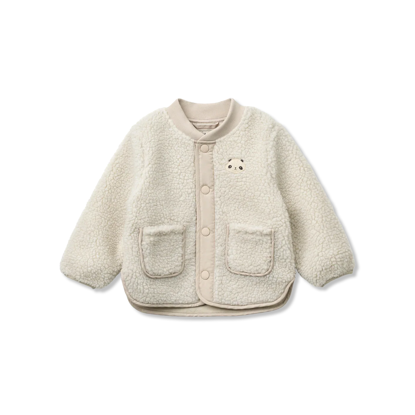Recycled Lora teddy jacket