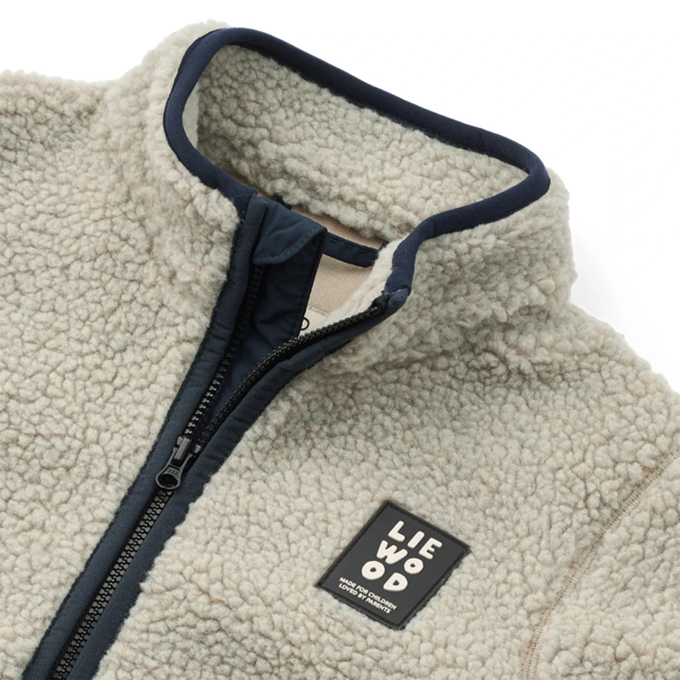 Recycled Balou teddyfleece jacke