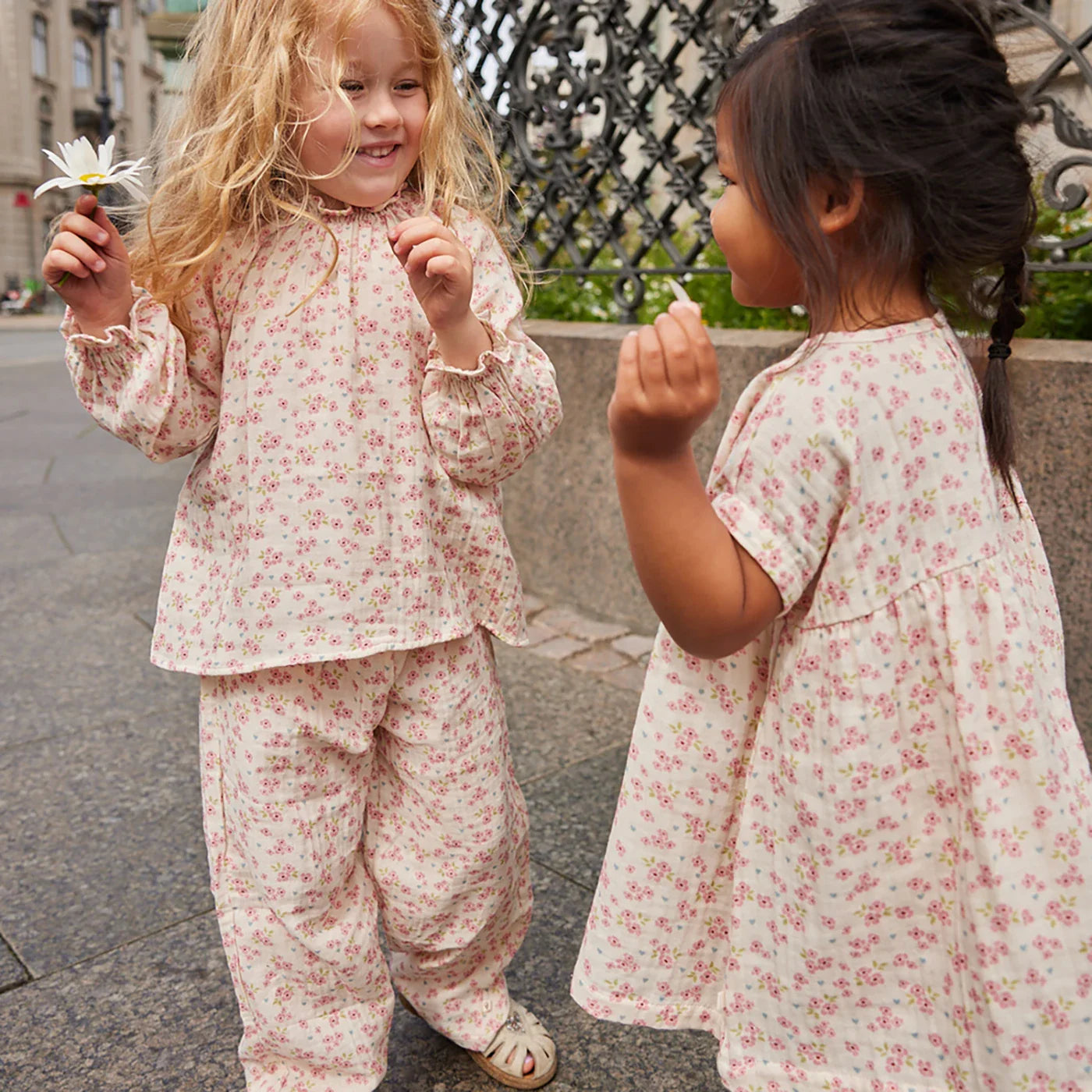 Muslin blossom Kleid